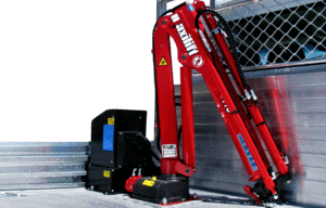 5- Maxi Lift M110 Crane mounted to tray including control box.