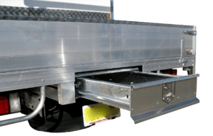 14- Underbody roller drawer with 'T' lock
